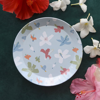 Hibiscus Beauties Party Plates