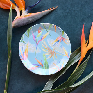 Floral Dance Party Plates