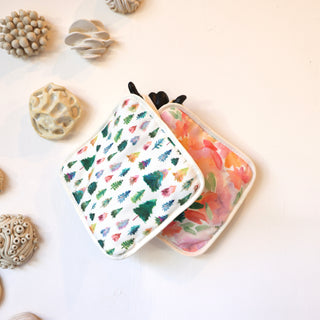 Holiday Trees Pot Holders