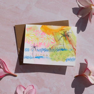 Hand Painted Cards