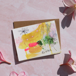 Hand Painted Cards