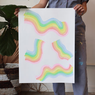 Rainbow Study No. 3 Studio SALE