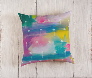 Abstract Palms Pillowcase