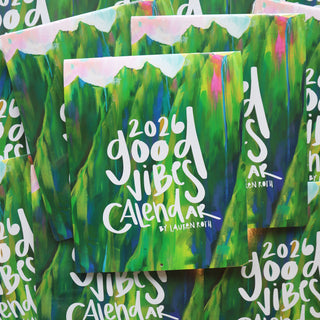 2026 Good Vibes Calendar