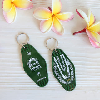 Vintage Motel Keychain Hawaii